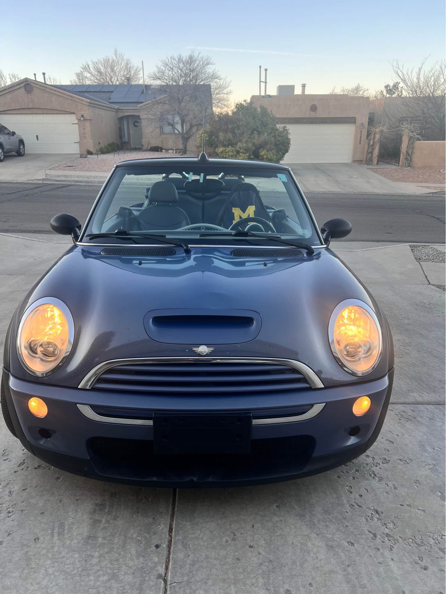2006 Blue Mini Cooper S R52 Convertible Low Miles - Cars & Trucks ...