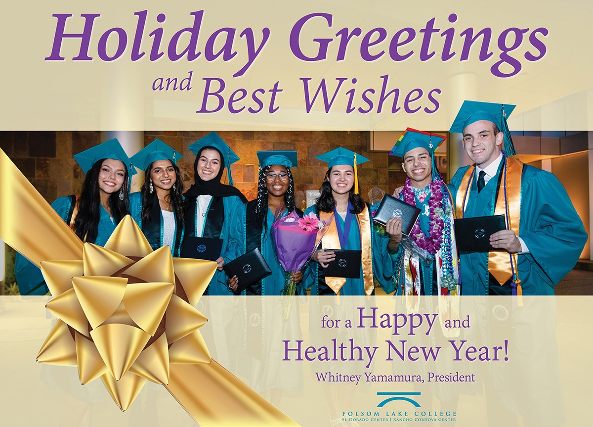 On behalf of FLC President Whitney... - Folsom Lake College