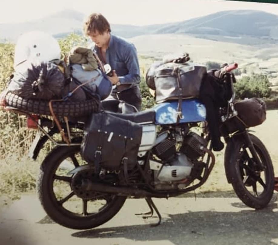 Morini 350 Strada motorcycle in 1981