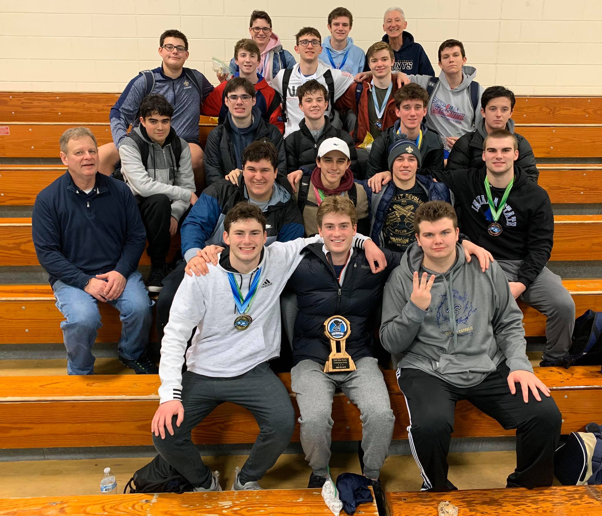 Our Swim Team earned third... - Central Catholic High School