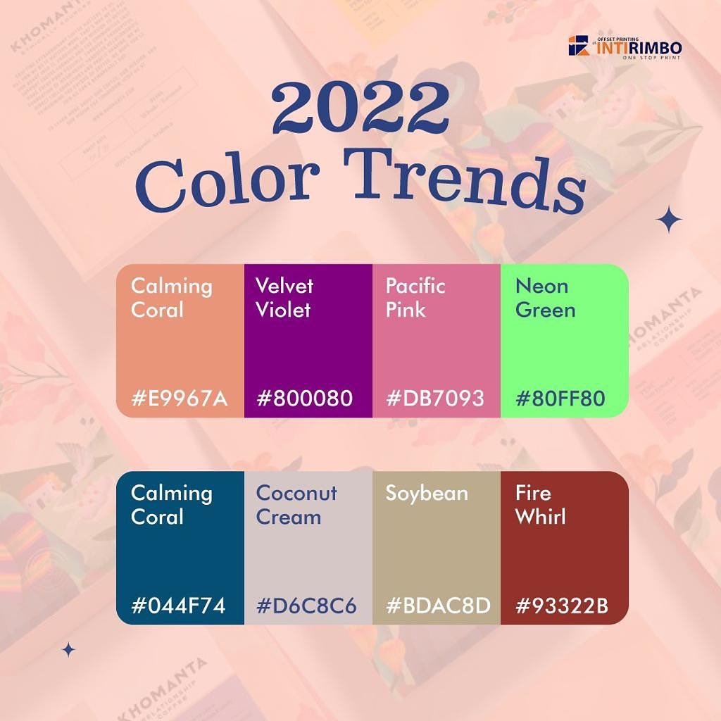INTI RIMBO - Hai, selamat datang di 2022! Berikut Color...