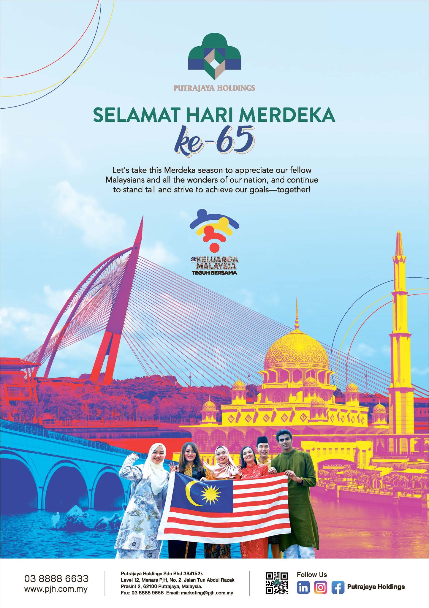 Happy 65th Malaysia Independence Day... - Putrajaya Holdings | Facebook