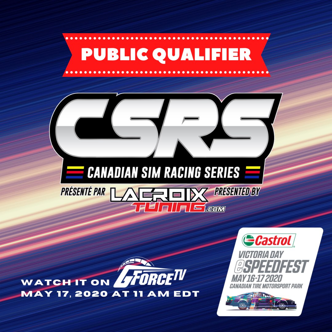 Canadian Tire Motorsport Park - Tomorrow we kick off Castrol eSpeedFest ...