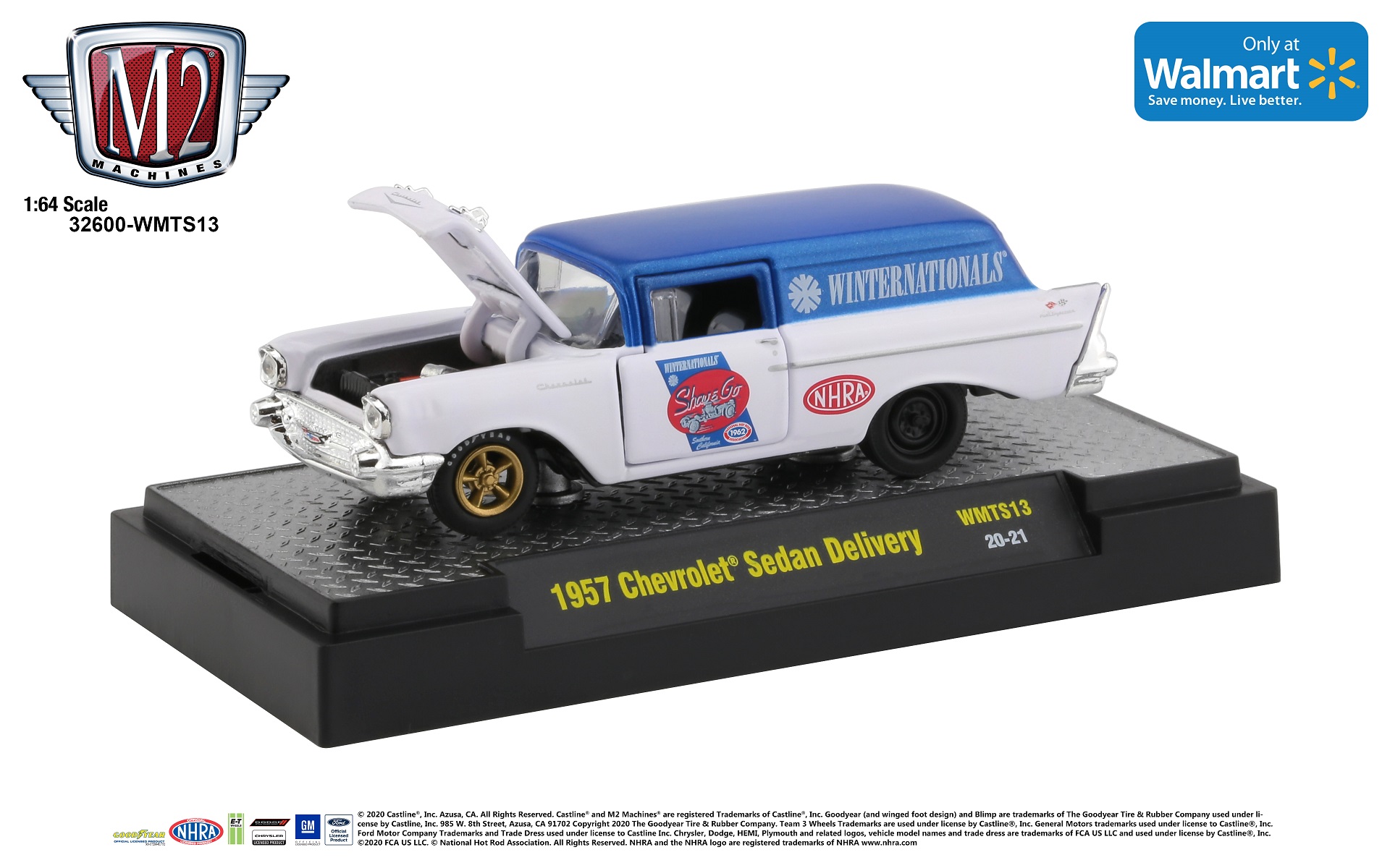 M2 Machines Walmart Exclusive Gulf Edition diecast models
