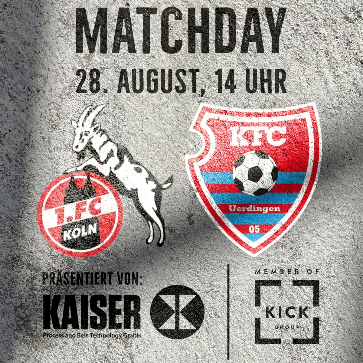 Guten Morgen! Kaiser - Member of KICK... - KFC Uerdingen 05