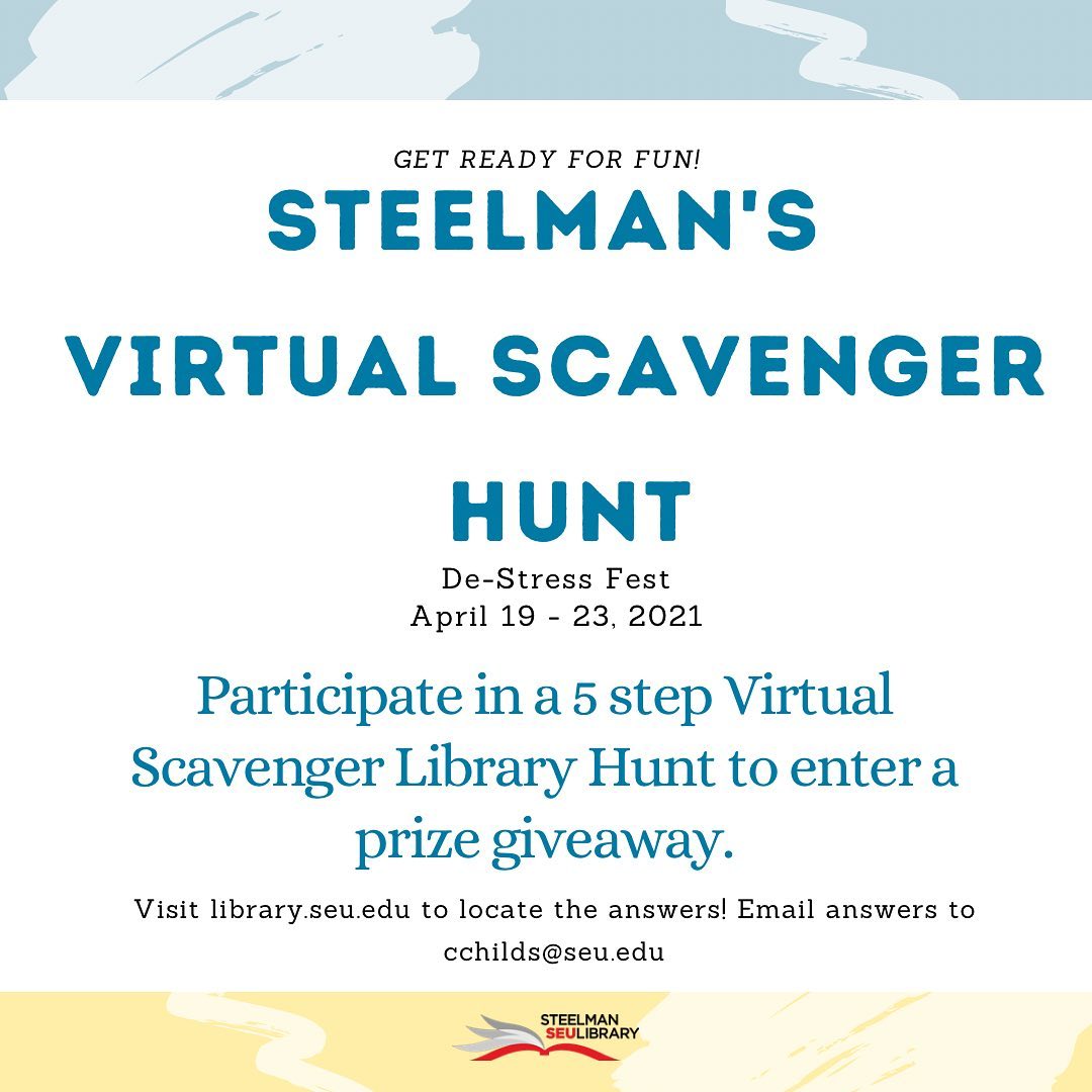 This week, participate in the Steelman... - Steelman Library