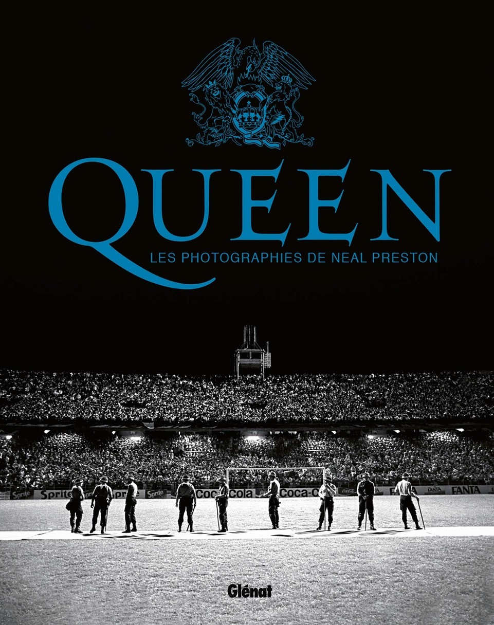 Roger with his super-deluxe copy of Queen: The Neal Preston