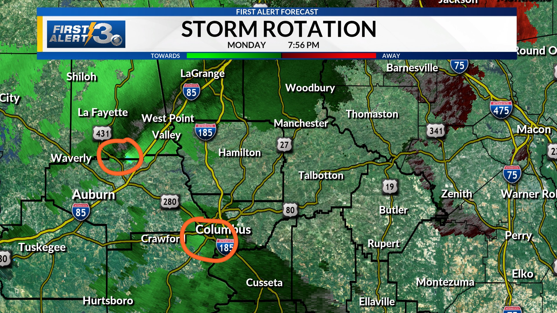 WRBL News 3 - The First Alert Weather Forecast: These two... | Facebook