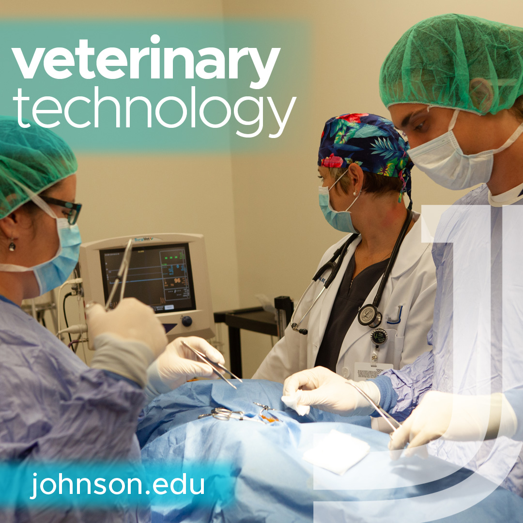 Johnson College - The Veterinary Technology program...