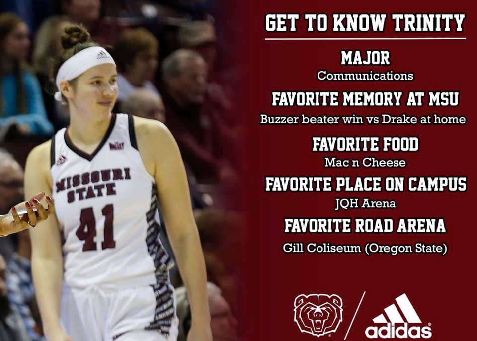 Get to know our... - Missouri State Lady Bear Basketball