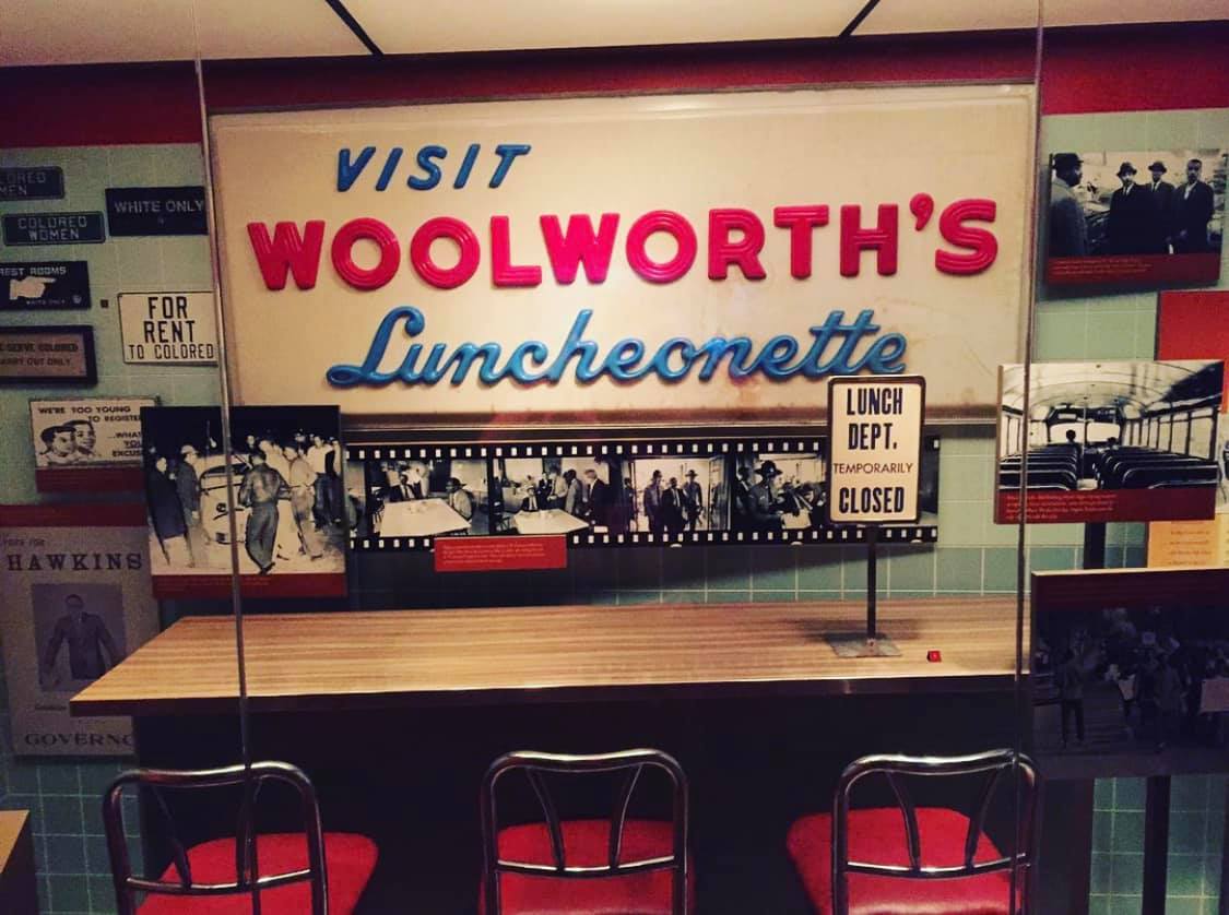 Greensboro Woolworth lunch counter at the National Museum of American History photo 2