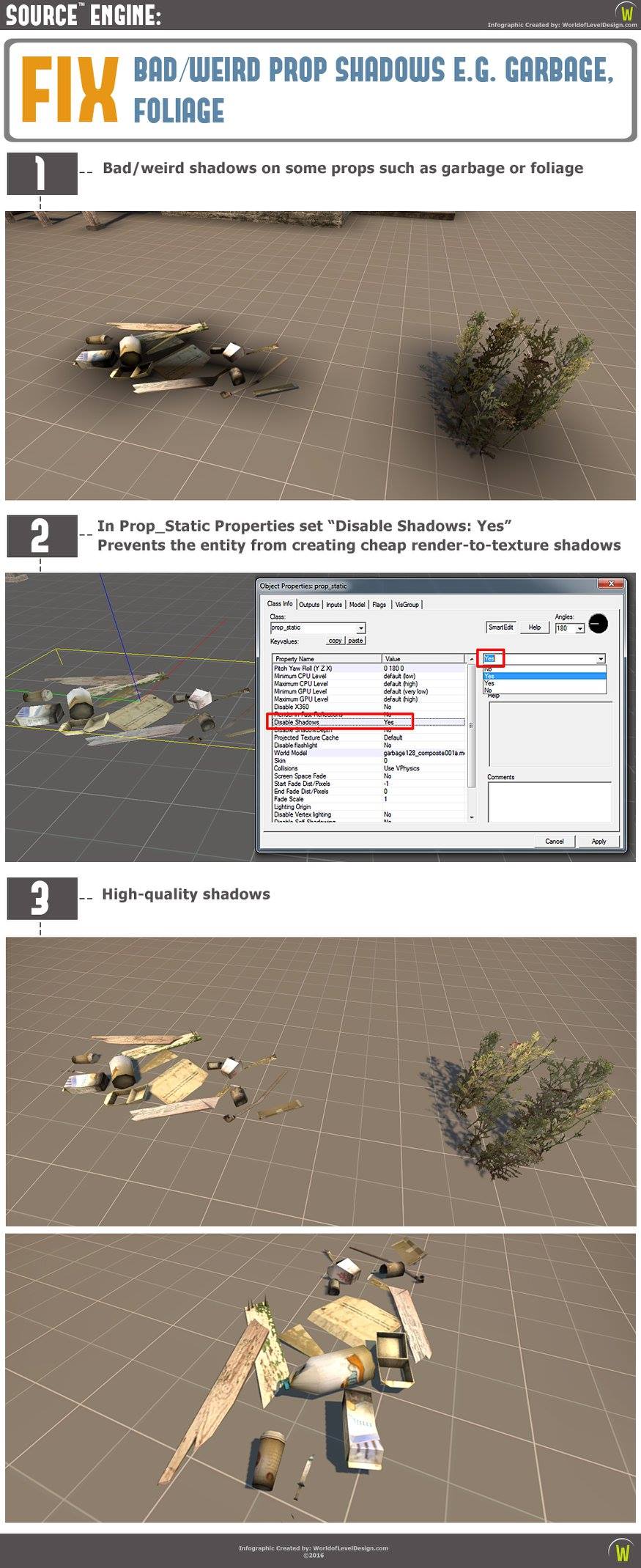 World of Level Design - Hammer Source Fix: Bad/weird blob shadows from ...