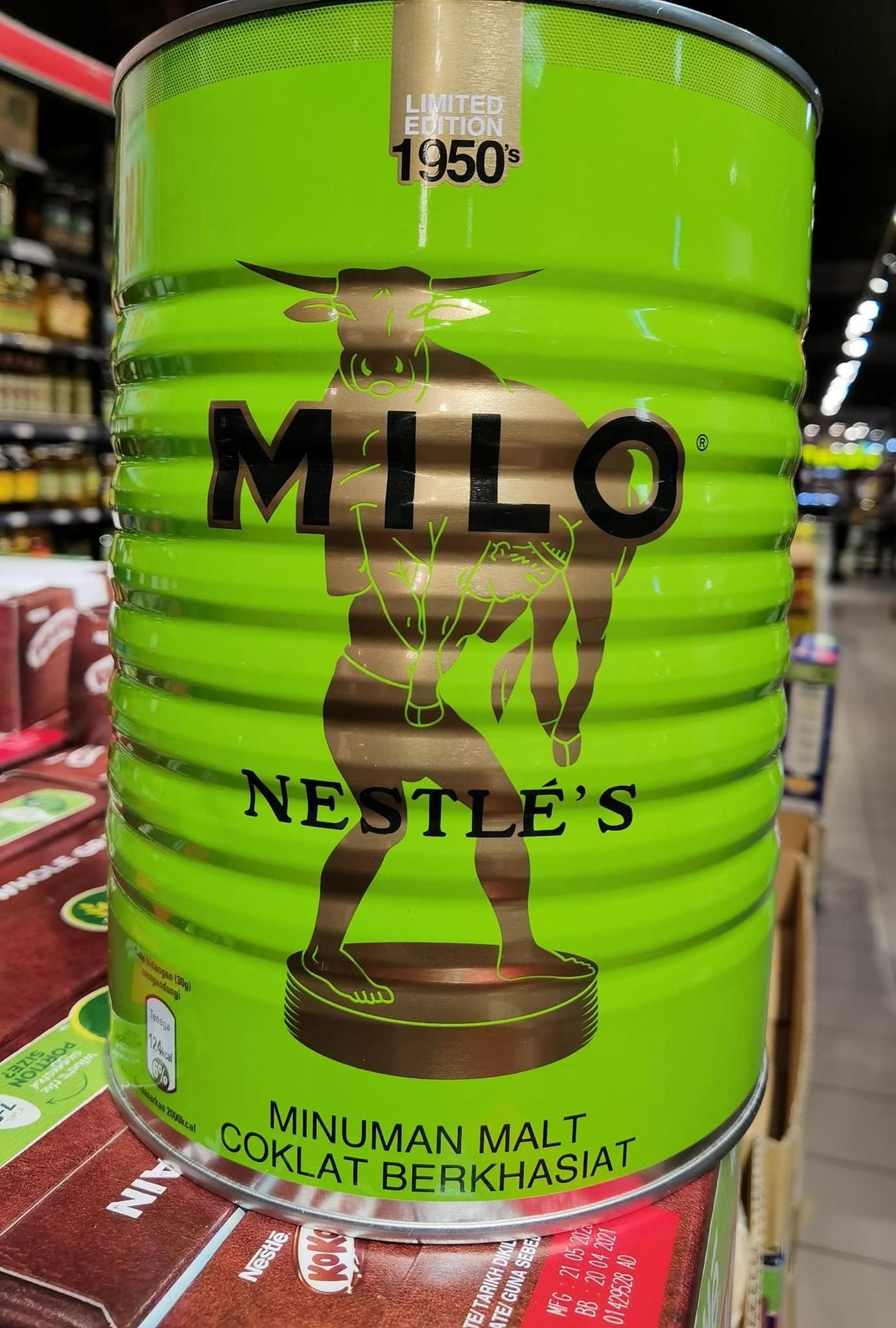 Limited edition classic Milo tin.... - I Love Miri City