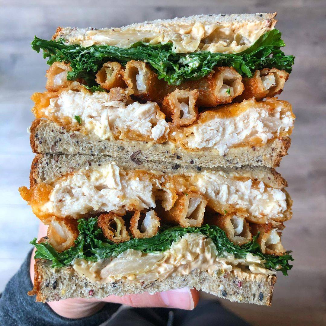 Gardein - Say hello to this yummy Fishless Filet sandwich...