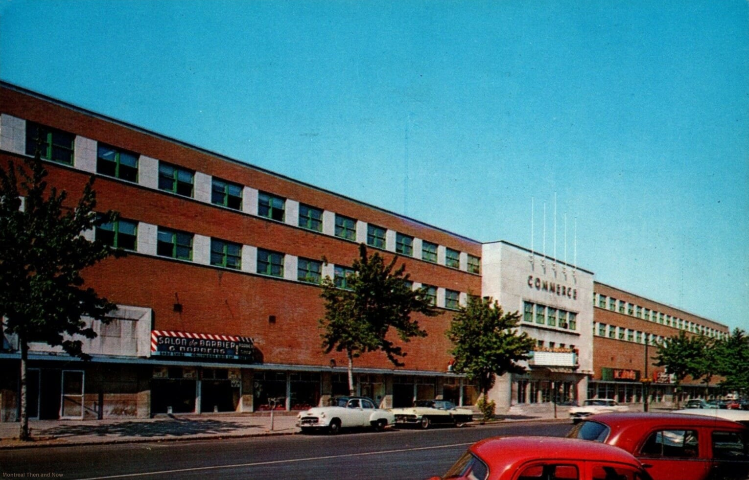 Picture of Montreal Then and Now | Palais du Commerce on Berri, c1950s