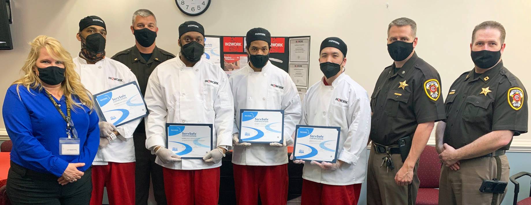 Fairfax - Aramark's IN2WORK program teaches inmates kitchen basics ...