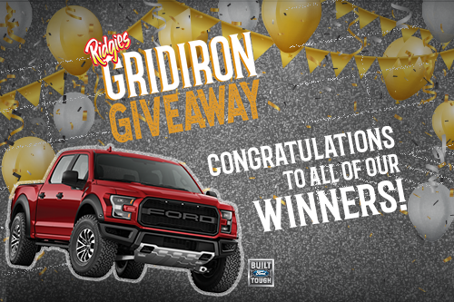 Wise Foods - Congratulations to our Ridges GRIDIRON...