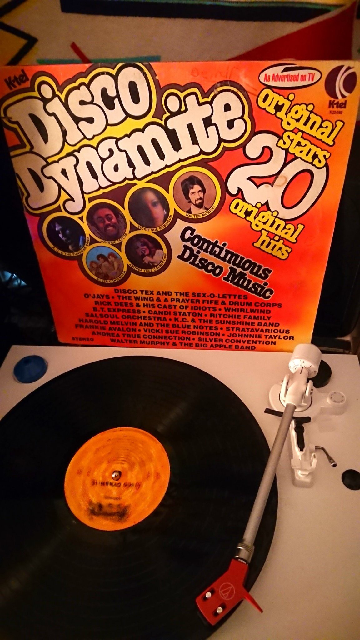 7-A-side super dancing hits LP $150 HK version Disco
