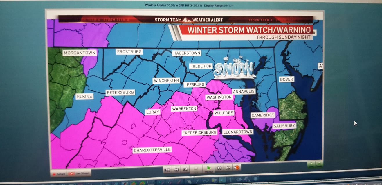 Doug Kammerer - WEATHER ALERT. Winter Storm Warning for... | Facebook