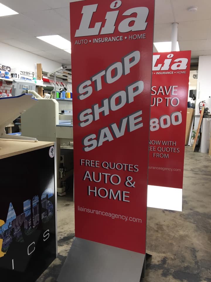 A couple standing signs done... - Infamous Signs & Graphics