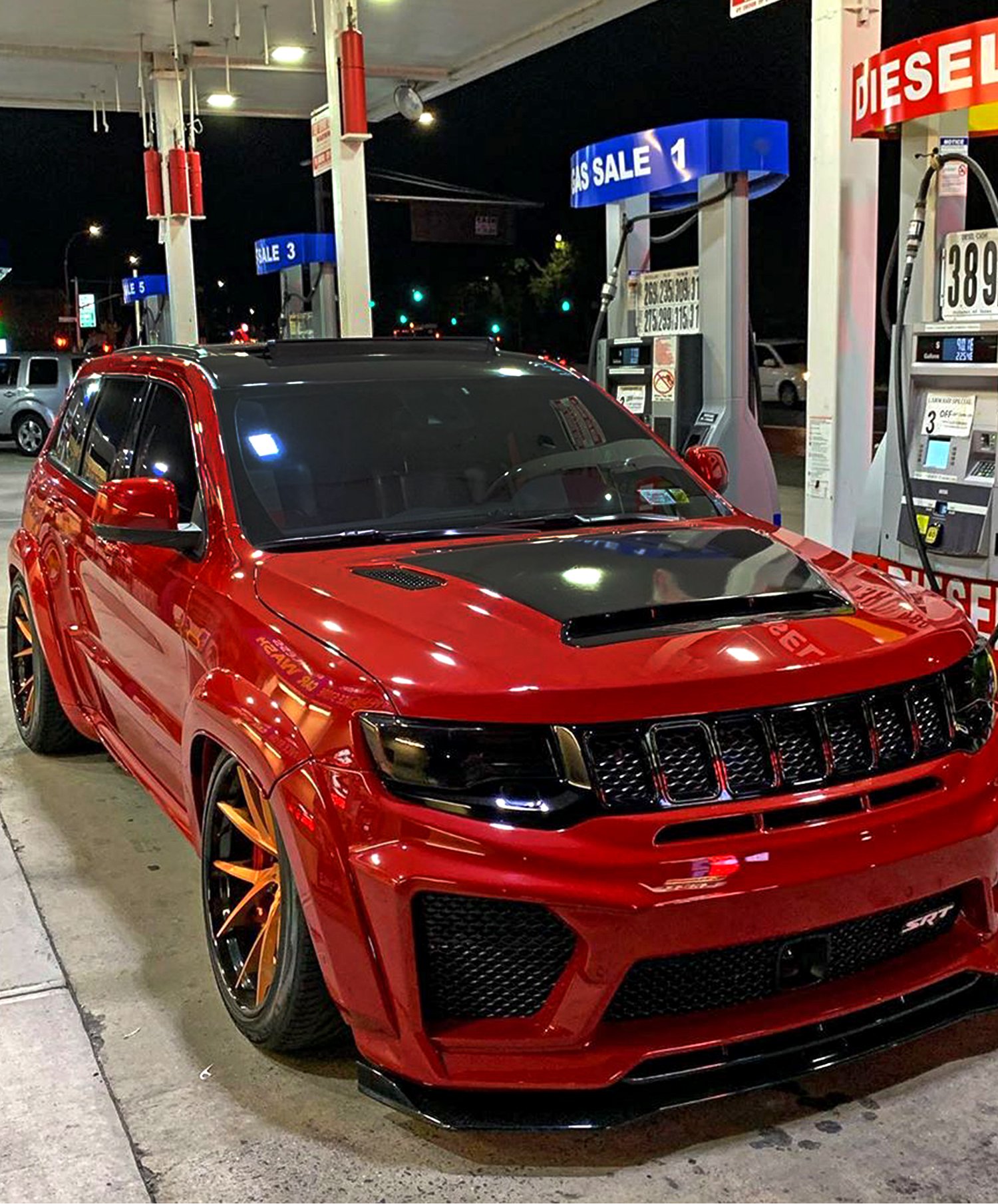 DUB Magazine - #Jeep #Trackhawk on Ferrada Wheels owner:...