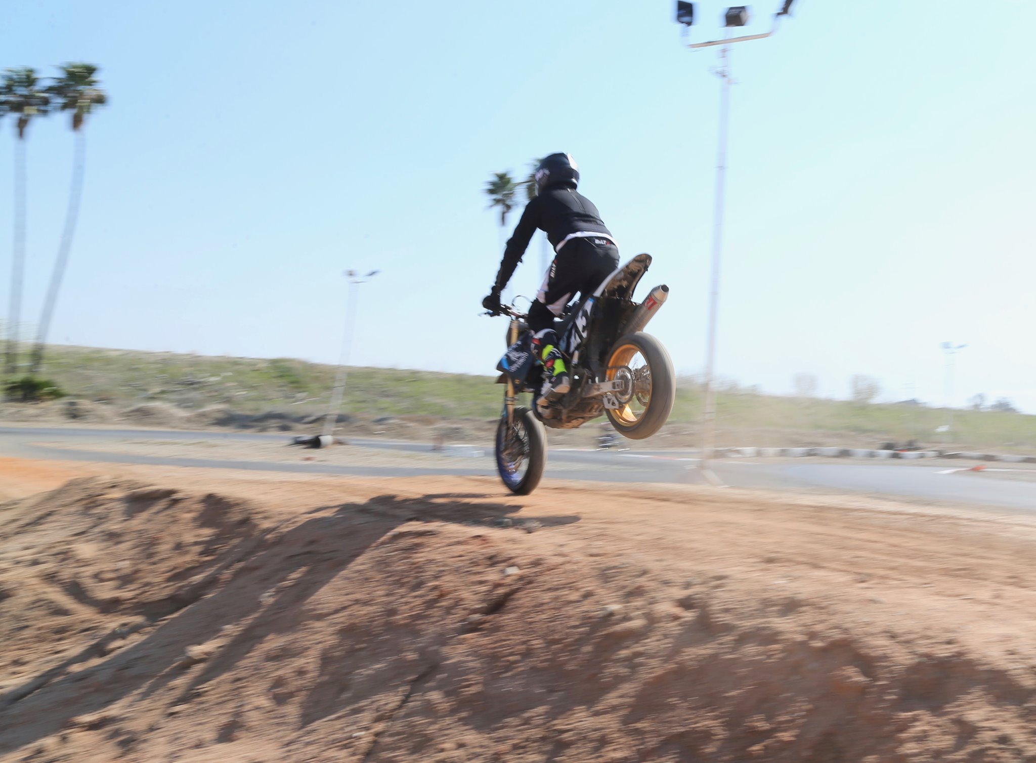Rider would have gone over the... - Socal Supermoto School | Facebook