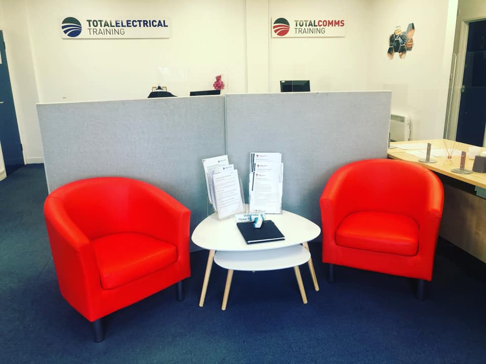 Our reception area has had a... - Total Comms Training