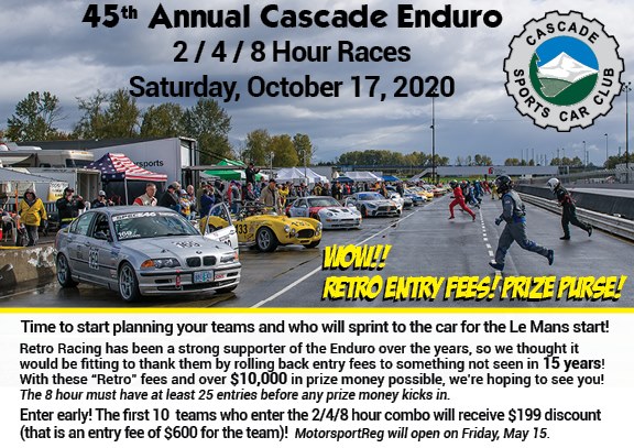 The results are in! This year's... - Cascade Sports Car Club