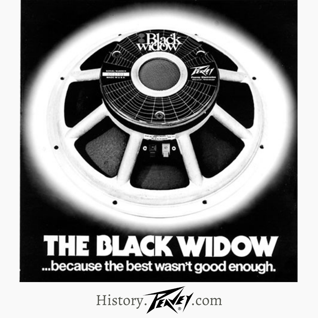 Peavey Black Widow VC speaker with 4inch voice coil