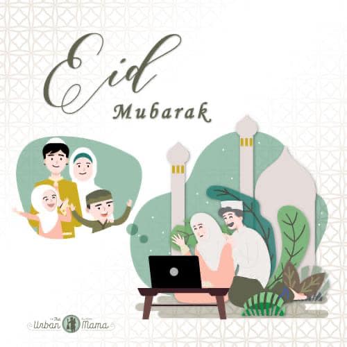 the urban mama - Selamat Hari Raya, urban Mama Papa.