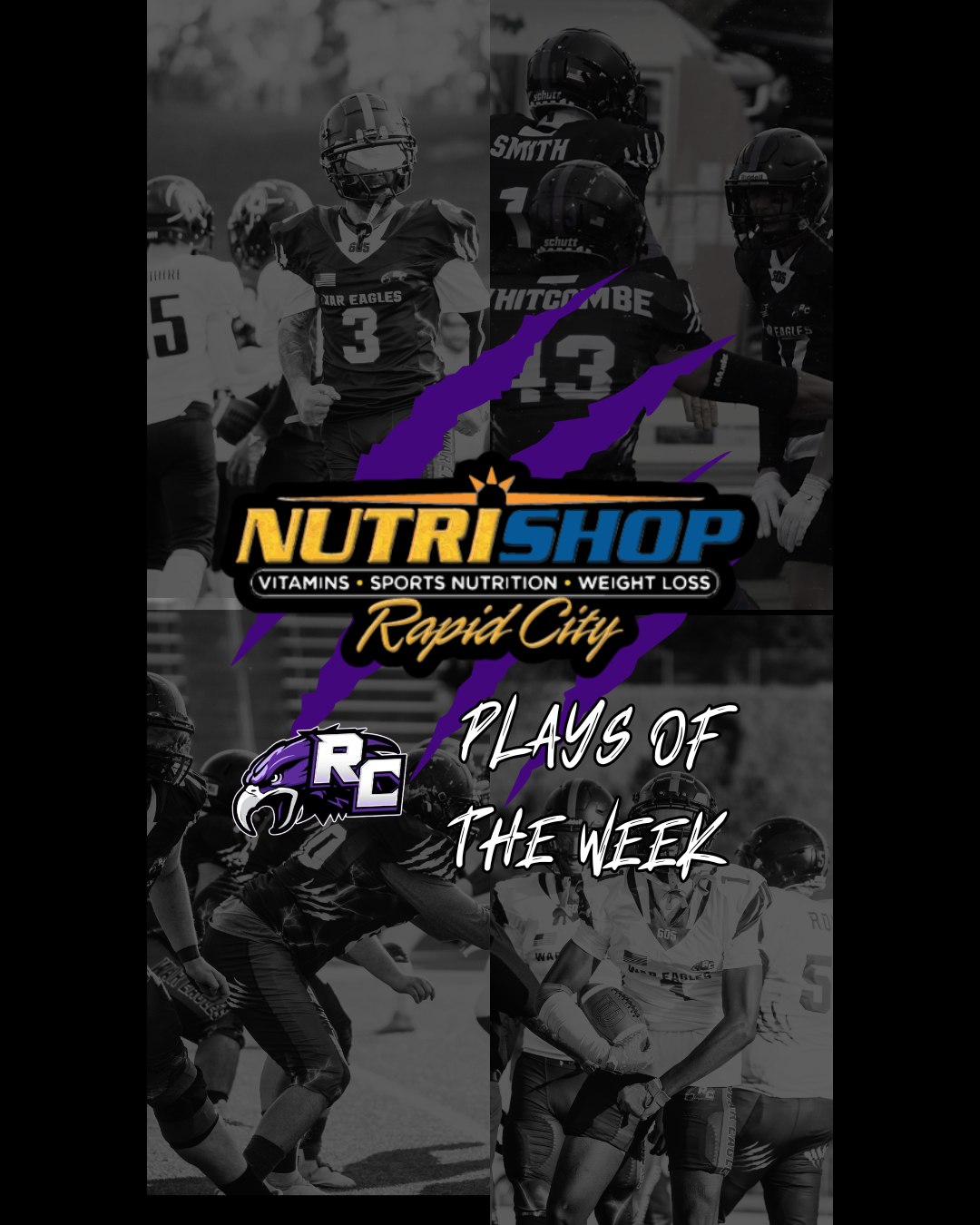 Nutrishop Rapid City Plays of the Week!!! On 06/13, your Rapid