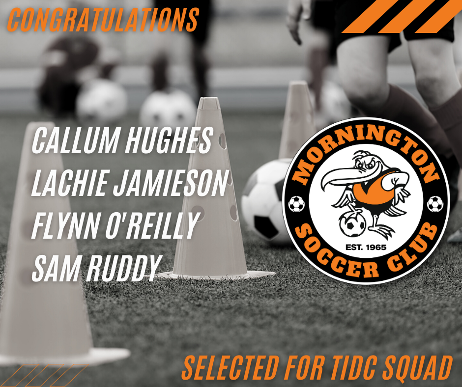 Congratulations to the following... - Mornington Soccer Club
