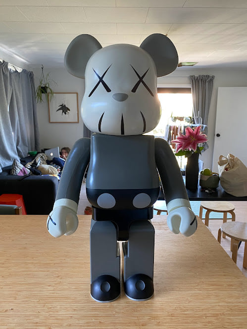 Limited edition Liberty Walk Bearbrick. 2 1000% and 1 400/100