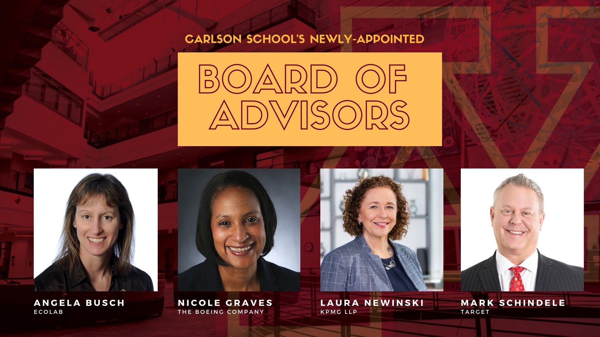 We are thrilled to... - UMN Carlson School of Management | Facebook