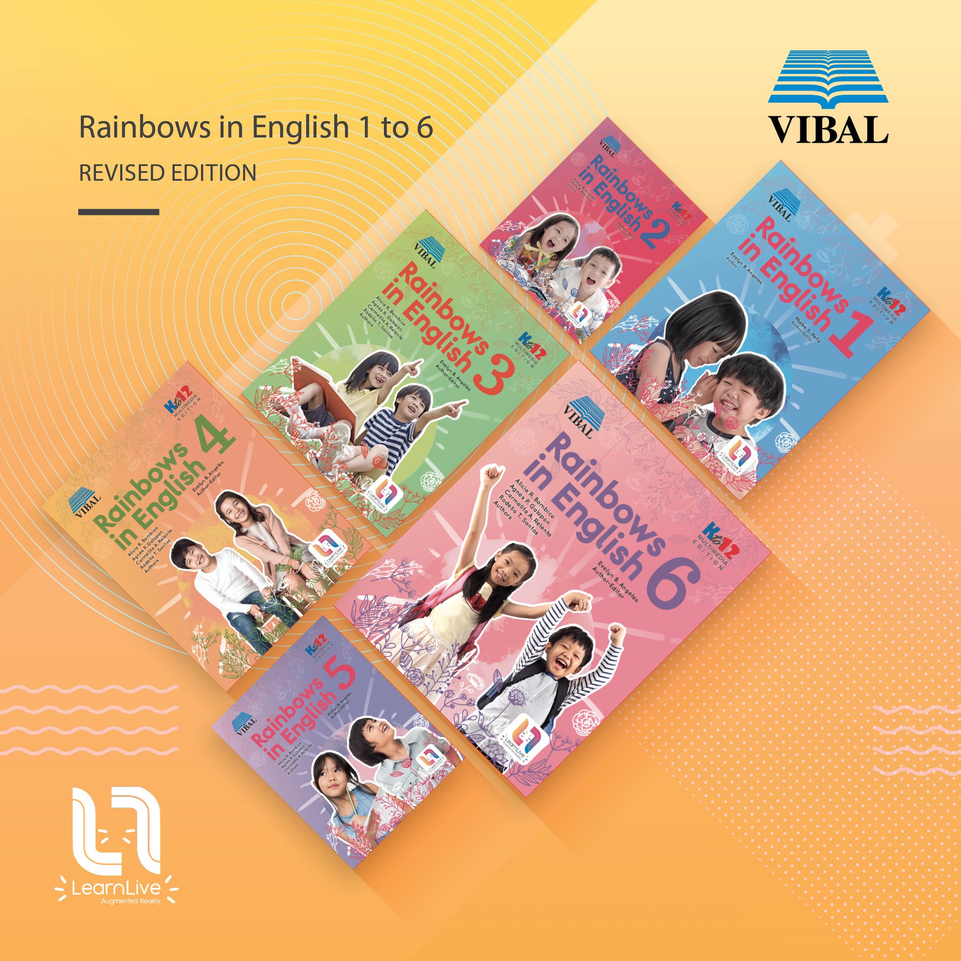 Vibal Group - Rainbows in English 1 to 6, Revised Edition... | Facebook