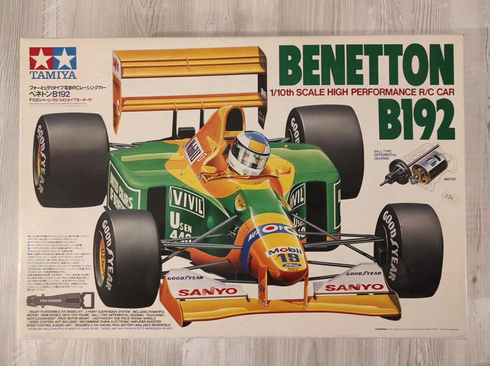 Sold) For sell : New Tamiya F102 Benetton ford B192 Price 210