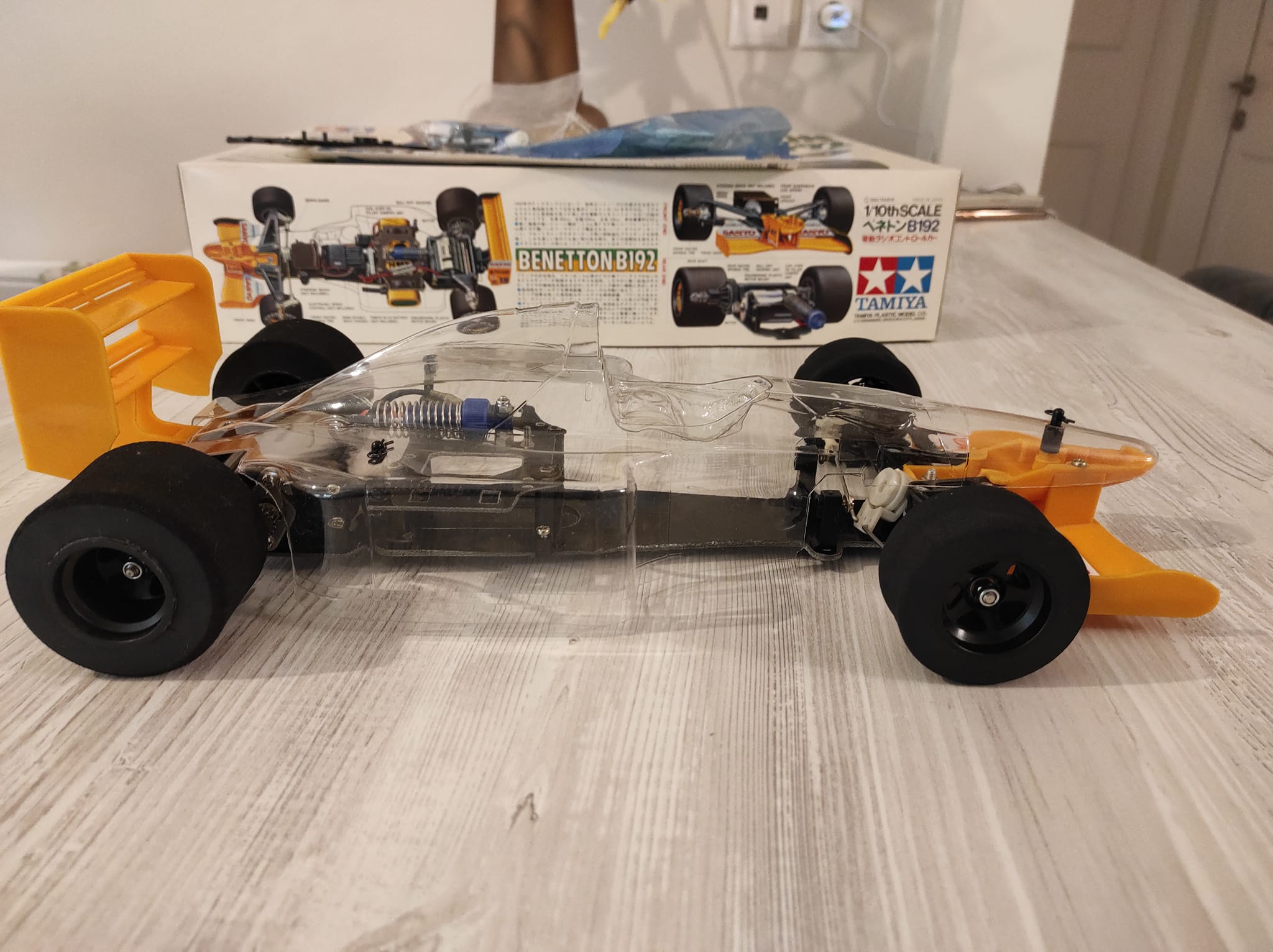 Sold) For sell : New Tamiya F102 Benetton ford B192 Price 210