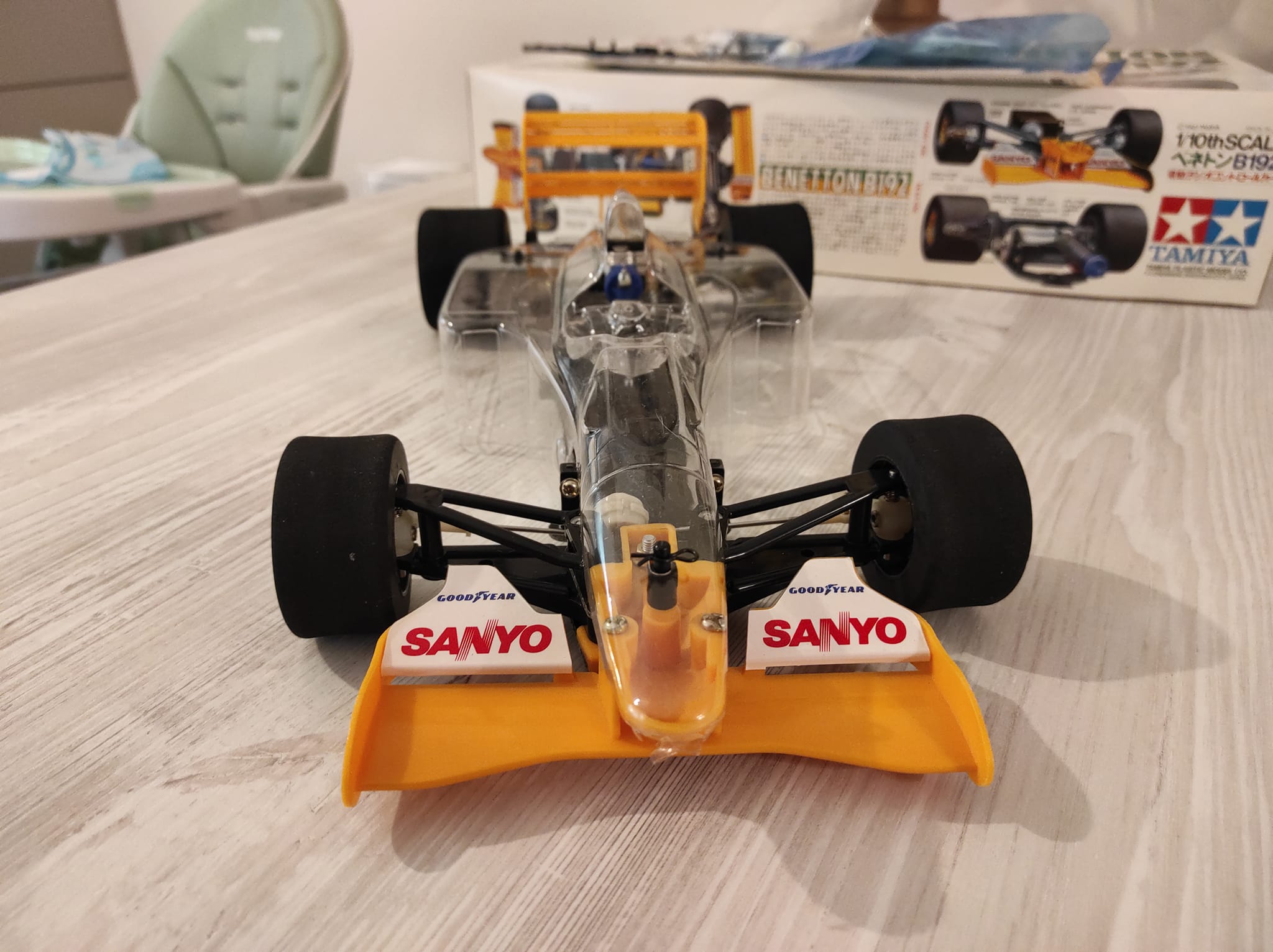Sold) For sell : New Tamiya F102 Benetton ford B192 Price 210