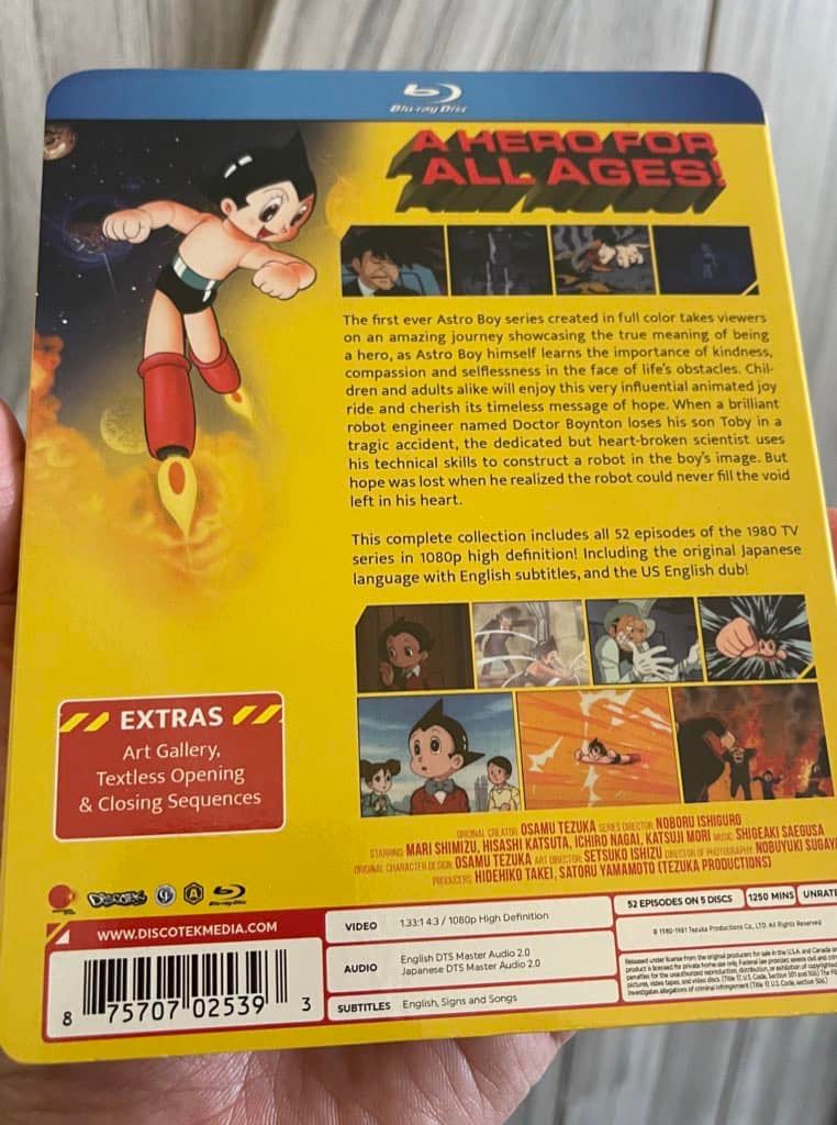 Astro Boy 1980 series on Blu-ray