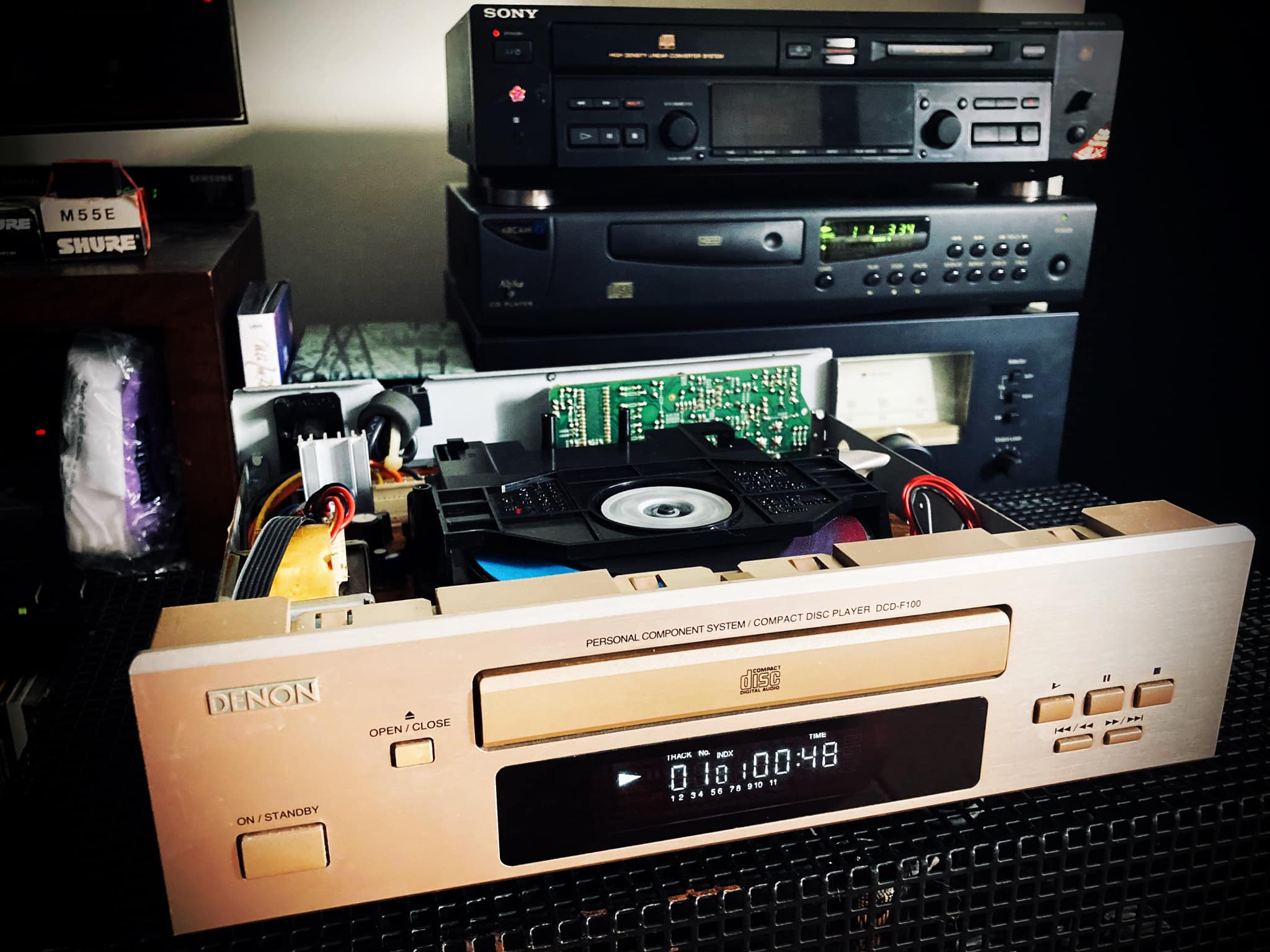Studer D730 Mk2, D731 and D732 broadcasting CD players
