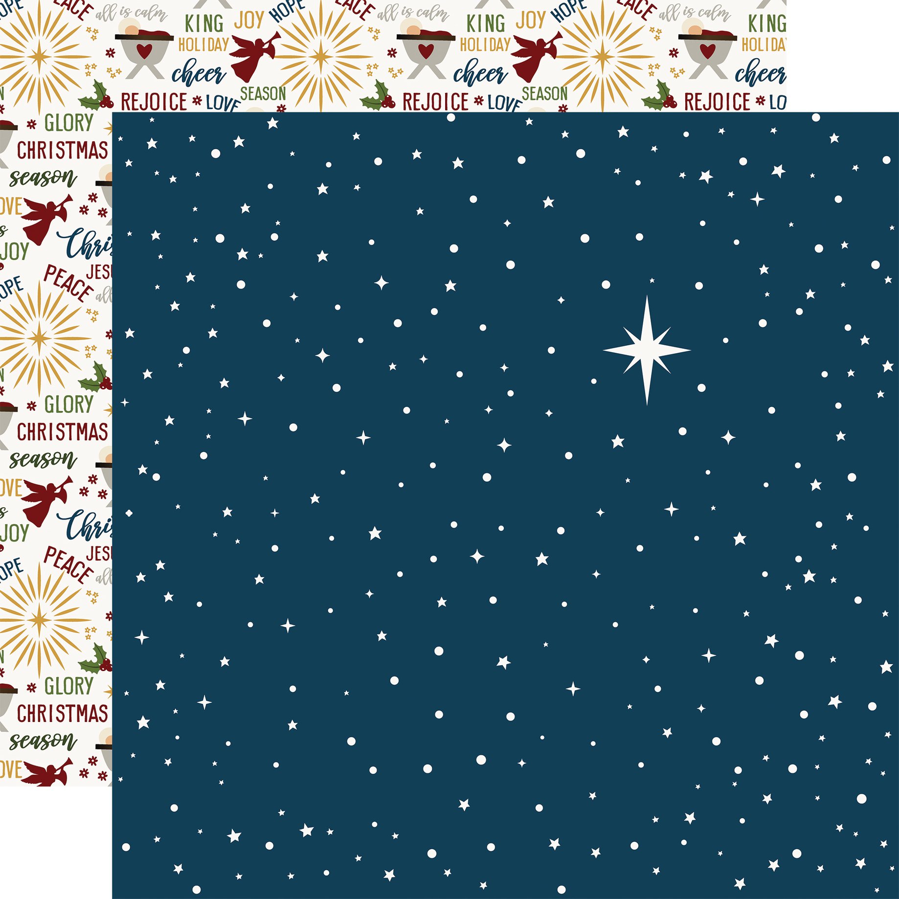 Crafts Direct - 'The First Noel' is the newest paper line...