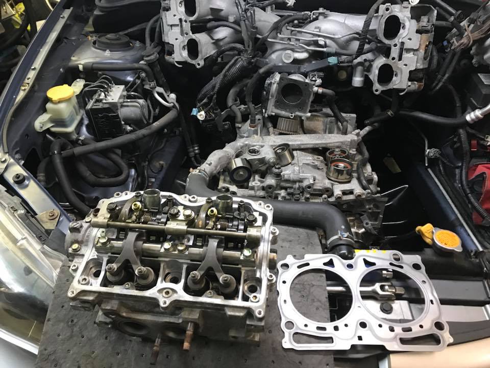 Mizumo Auto Full Gasket Set With Valves For 04-06 Subaru Turbo 2.5L DOHC EJ255