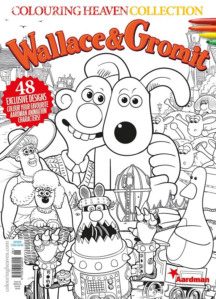 Colouring Heaven publishes the third... - Wallace and Gromit