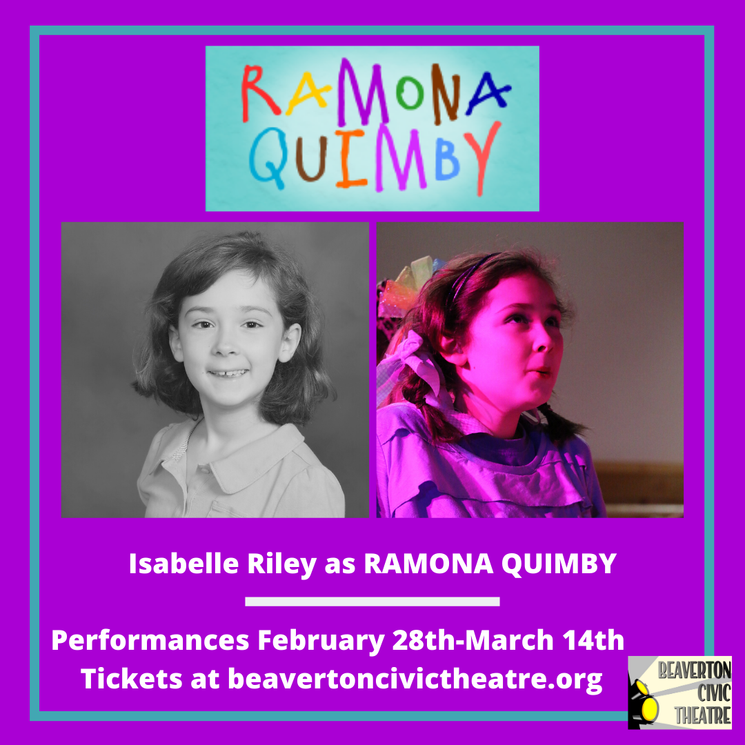 We're excited to have Isabelle... - Beaverton Civic Theatre