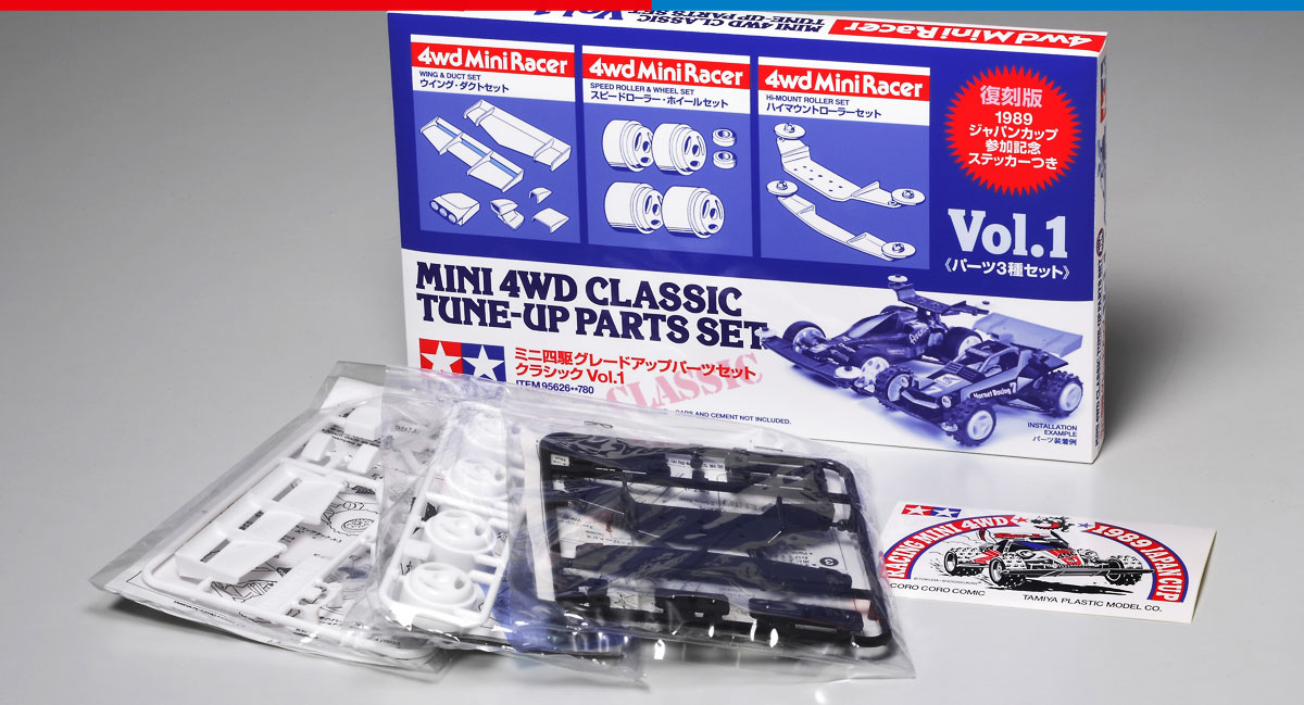 We are pleased to announce the re-release of 3 special Mini 4WD 