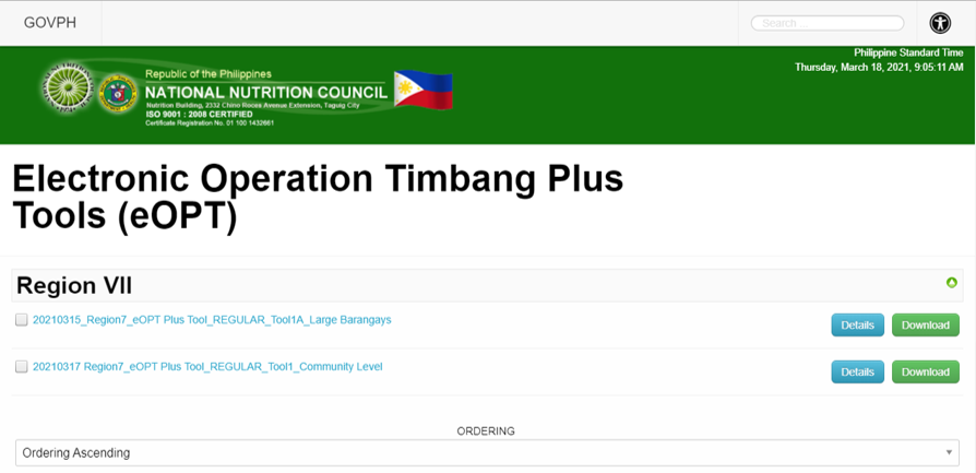 National - Mga ka nutrisyon! Available na ang Electronic Operation ...