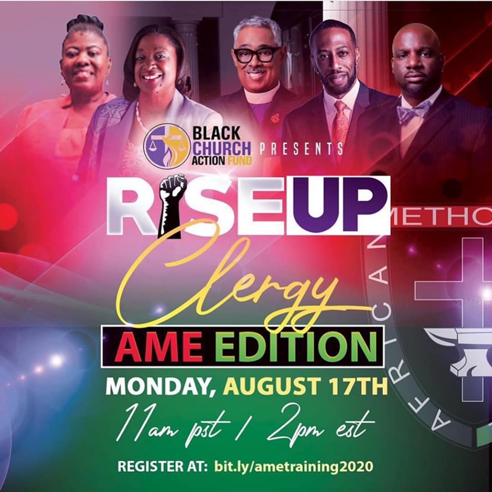 Rev. Tony Lee - AME Clergy edition of #BlackChurchAction... | Facebook
