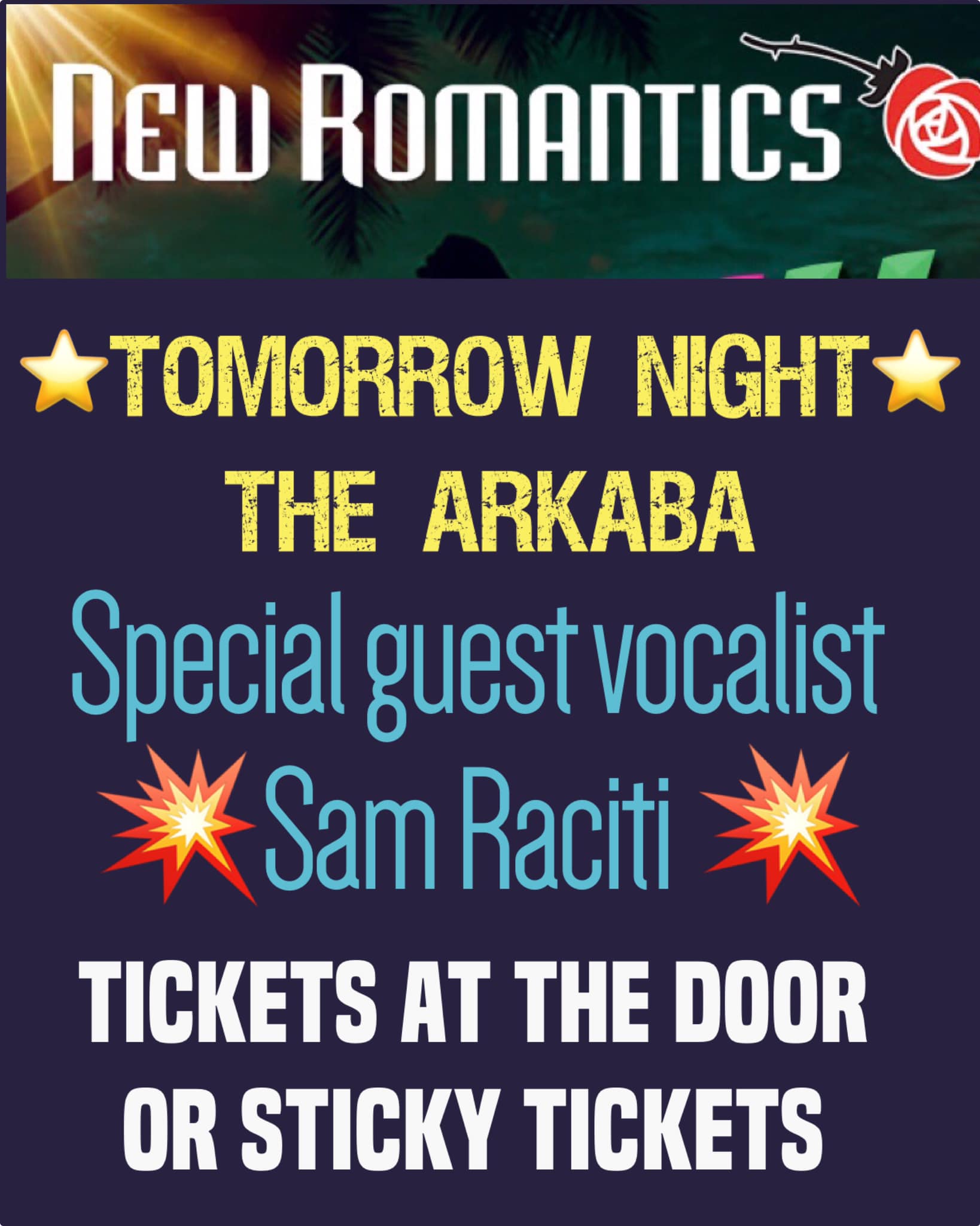 New Romantics - ‼️Tomorrow night‼️ Party with us at The...