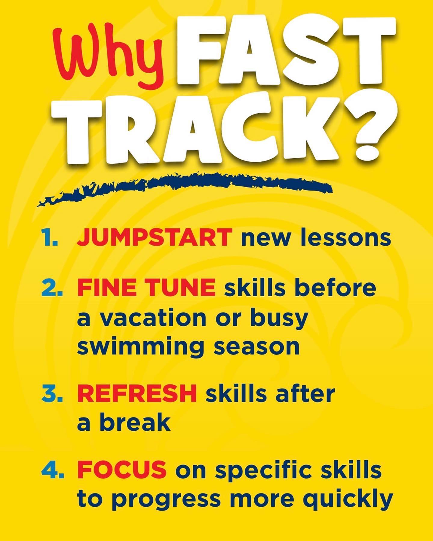 ⭐️SUMMER FAST TRACK IS... - Aqua-Tots Swim Schools Kennesaw