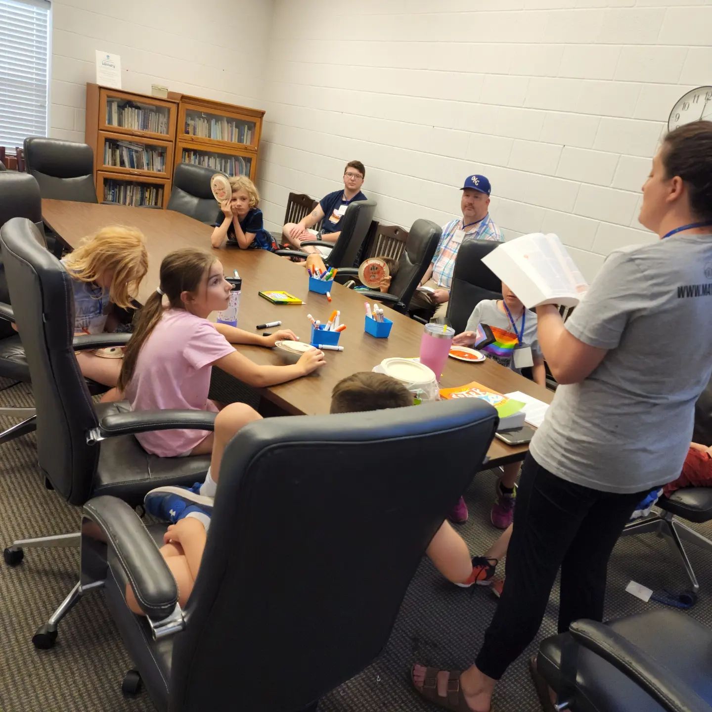 Night one of VBS! Students... - Mayflower Congregational UCC